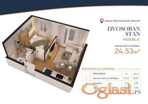 IDEALAN  DOM – 25 m² | Veternik
